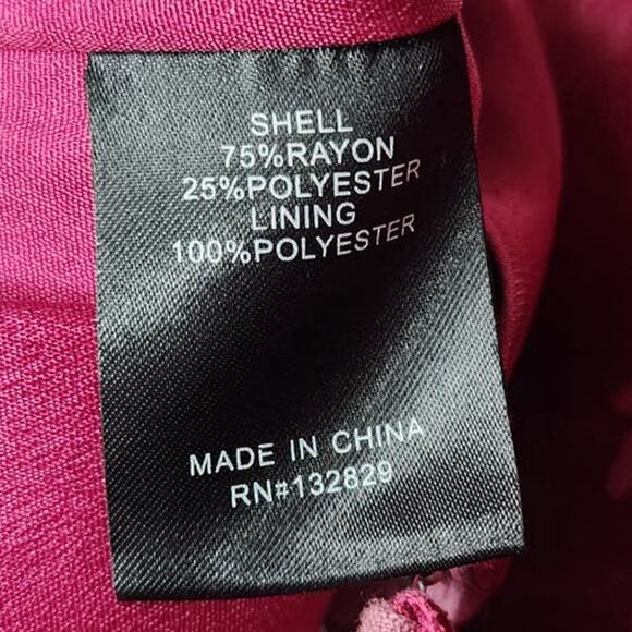 Lovers + Friends Octavia Crop Top in Magenta Corset Balloon Sleeve Tulle Blouse - Picture 8 of 9